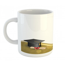 Cap and Ribbon Diploma Mug