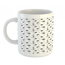 Cap and Diploma Patterns Mug