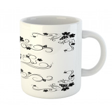 Fruits with Swirl Ornaments Mug