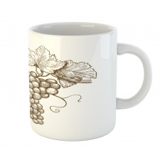 Modest Fruit Branch with Leaf Mug