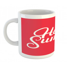 Summer Hand Written Words Mug