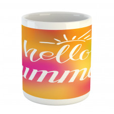 Abstract Colorful Summer Mug