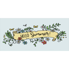 Floral Hello Summer Ribbon Mug