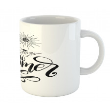 Hello Summer Camping Vacation Mug