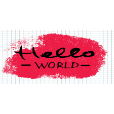 Hello World Calligraphy Art Mug