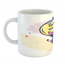 Balloon and Bird Eggs Mug