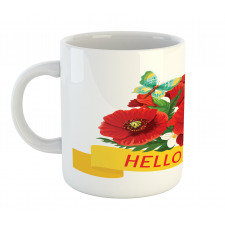 Hello World Spring Flowers Mug