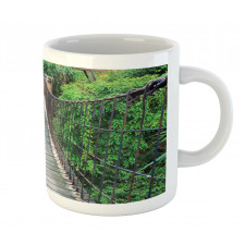 Rope Bridge in a Rainforest Mug