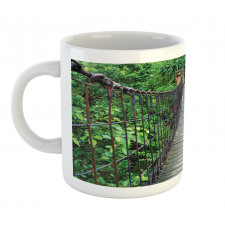 Rope Bridge in a Rainforest Mug