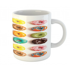 Tasty Colorful Donuts Mug