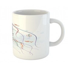 Nautical Ornate Organism Mug