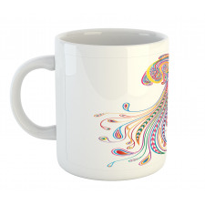 Doodle Abstract Colorful Mug