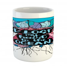 I Lost My Heart to Ocean Mug