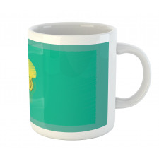 Simplistic Flat Organism Mug