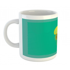 Simplistic Flat Organism Mug