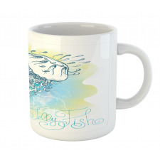 Lettering Magic Tropical Mug