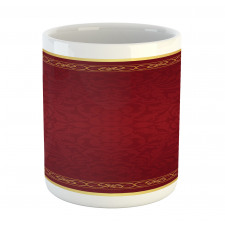 Baroque Style Swirls Frames Mug