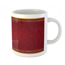 Baroque Style Swirls Frames Mug