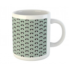 Puppy Heads Pattern Comical Mug