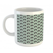 Puppy Heads Pattern Comical Mug