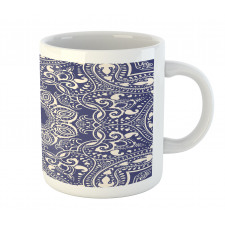 Curly Leaves Mug