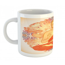 Oriental Calmness Figure Mug