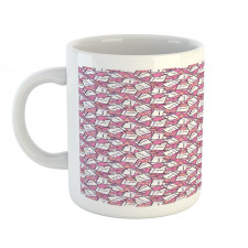 Girly Notebook Pen Marker Mug