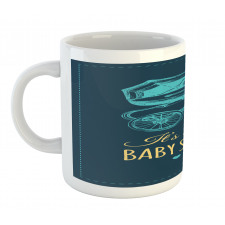 Vintage Boy Stroller Mug