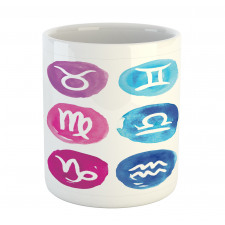 Watercolor Effect Rounds Mug