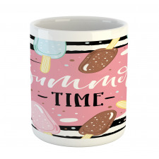 Summer Time Ice Cream Sticks Mug