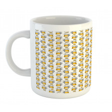 Alcoholic Drink in Mug Pattern Mug