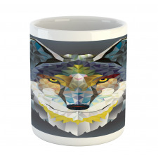 Wolf Coyote Portrait Art Mug