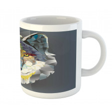 Wolf Coyote Portrait Art Mug