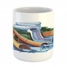 Aqua Park Water Slides Mug