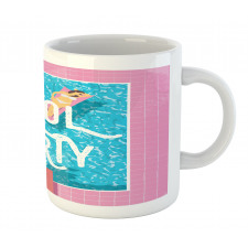 Sunbathing Woman Mug