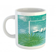 Tropical Summer Square Mug