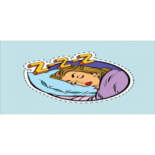 Comic Book Sleeping Girl Mug