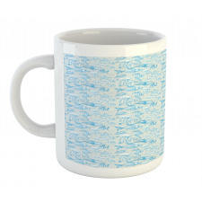 Underwater Creatures Art Mug