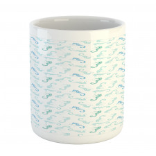 Nautical Outline Animal Mug