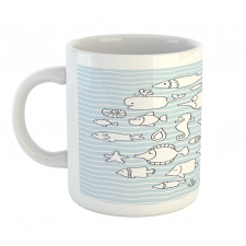 Nursery Underwater Life Mug