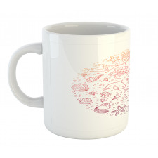 Round Order Sea Animals Mug