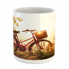 Bike in Sepia Tones Rural Mug