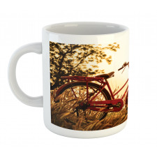 Bike in Sepia Tones Rural Mug