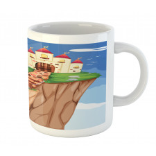 Colorful Castle Peak Edge Mug