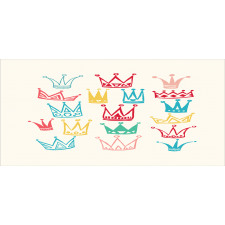 Cartoonish Colorful Crowns Mug