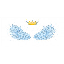 Angel Wings and Crown Above Mug