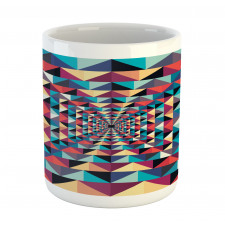 Visual Patchwork Retro Mug