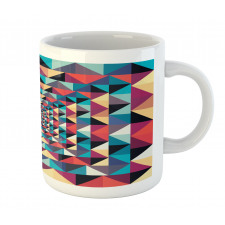 Visual Patchwork Retro Mug