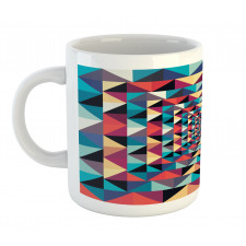 Visual Patchwork Retro Mug