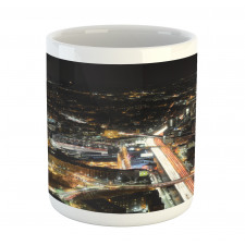 Skyline at Night City Mug